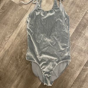 Coco Blanc crushed velvet girls swimsuit